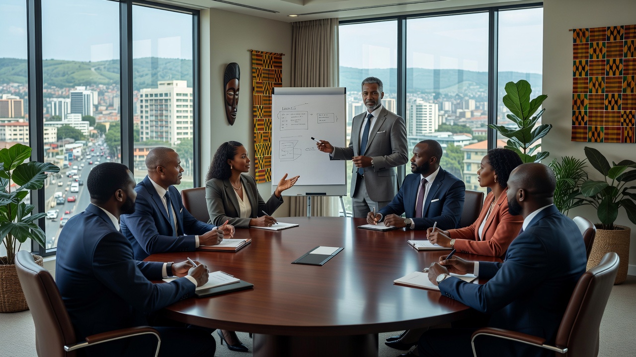 Executive leadership workshop session
