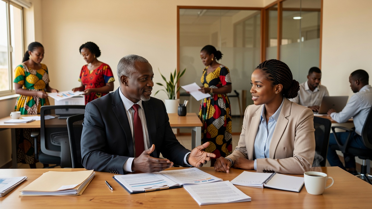 GrowthPath professional mentoring session in Kampala